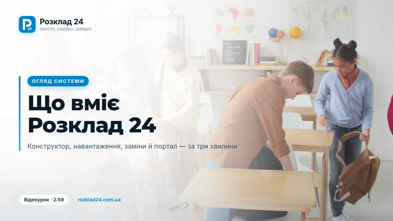 Огляд системи за 3 хвилини